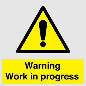 Warning Work in progress